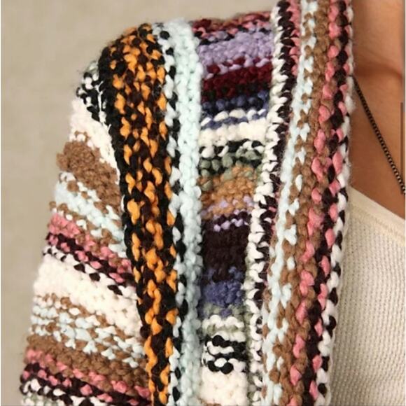 Free People Technicolor Cardigan XS Sweater - Picture 8 of 11